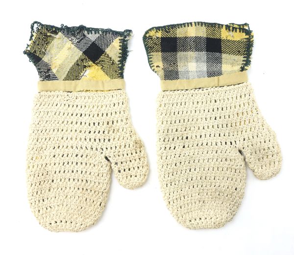 Rare Civil War Sailor’s Mittens / SOLD