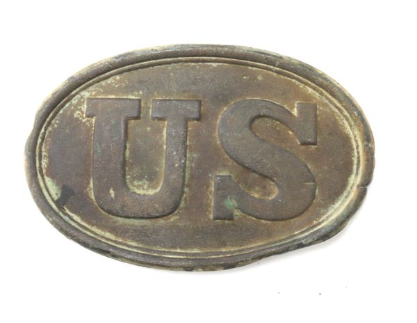 Union Cartridge Box Plate Battle of Petersburg, VA / SOLD