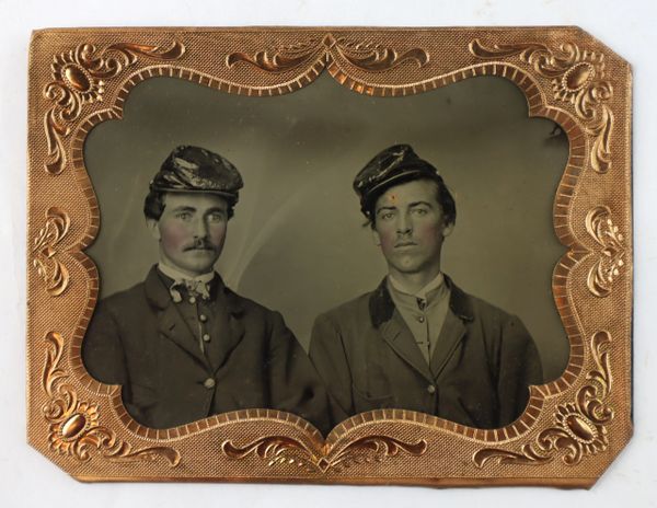 ¼ Plate Tintype Soldiers / SOLD