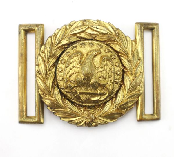 1852 Pattern U.S. Navy Officer’s Belt Buckle / SOLD