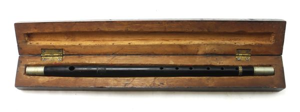 Civil War Fife with Carrying Case / SOLD