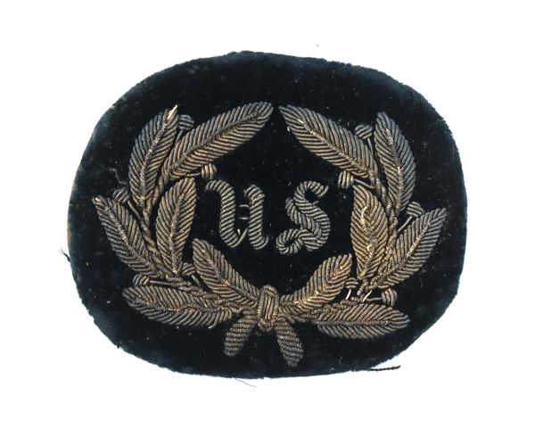 Embroidered U.S. Officer's Hat Insignia