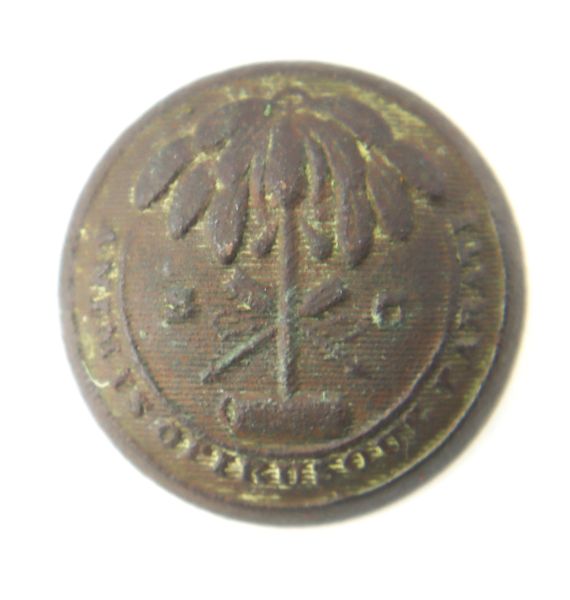 Gettysburg Recovered South Carolina Coat Button