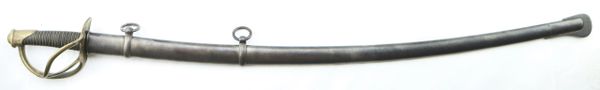 Civil War Ames Model 1840 Heavy Cavalry Saber Sword with Scabbard/ SOLD