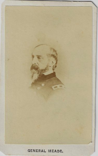 General Gordon Meade CDV / SOLD