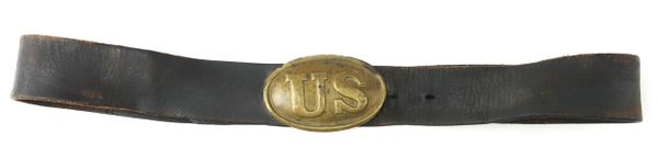 Civil War U.S. Issue Belt and Buckle