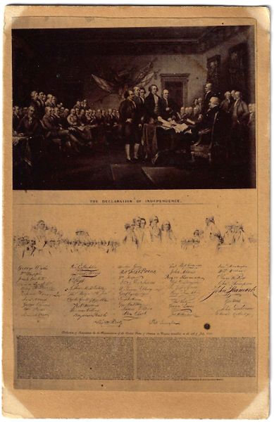 Declaration of Independence / SOLD