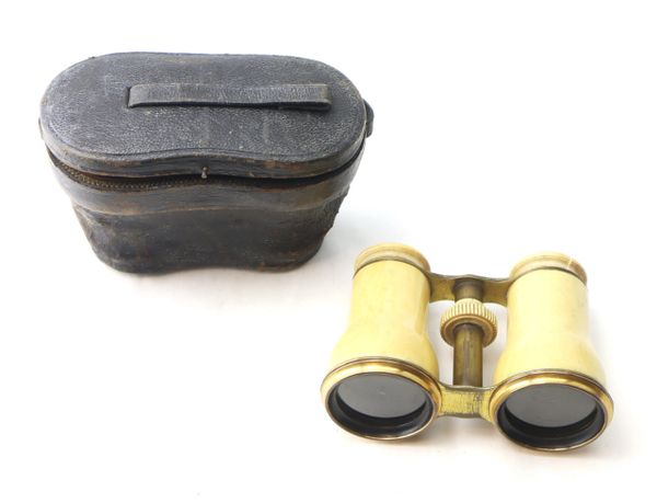 Civil War Ivory Binoculars / SOLD