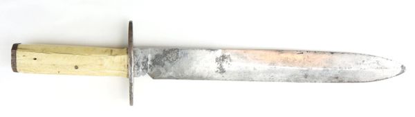 Confederate Bone Handled Bowie Knife