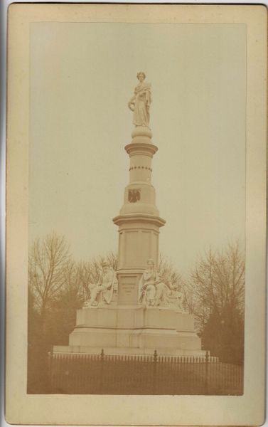 National Cemetery Gettysburg Albumen