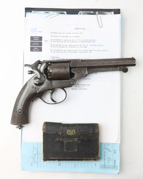 Confederate Revolver with 1864 Provenance Diary / SOLD