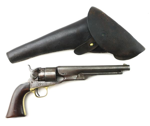 Colt 1860 Army Revolver with Holster Manufactured in 1861!