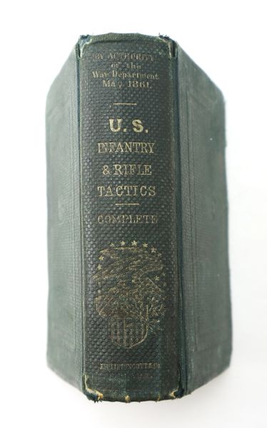 Identified US 1861 Infantry & Rifle Tactics Manual / SOLD