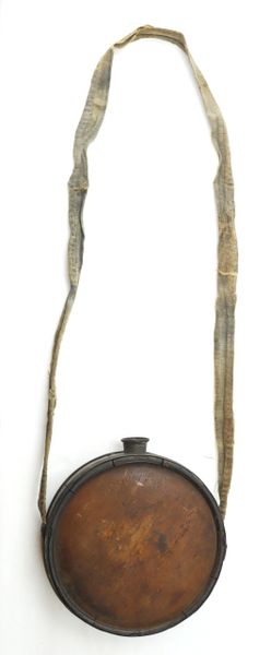 Confederate Wood Drum Canteen / SOLD