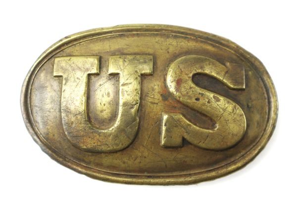 Civil War U.S. Belt Buckle, W.H. Smith, Brooklyn