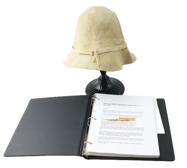 Identified Confederate Slouch Hat / SOLD