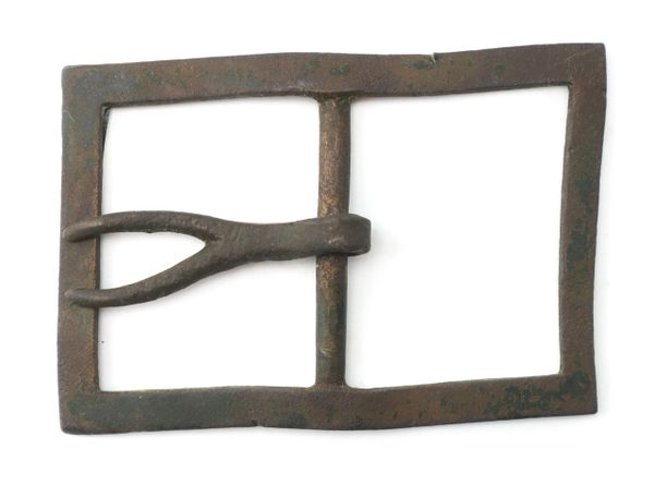 Confederate “Wishbone” Belt Plat