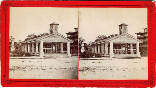 The Market House of Saint Augustine Florida “Formerly a Slave Market”