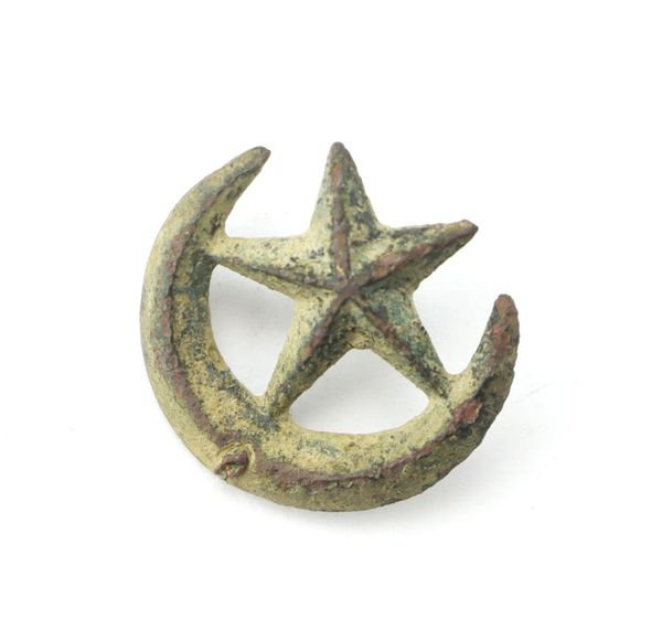 Crescent Star Cape Pin