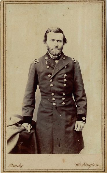 Rare U.S. Grant Standing CDV Superb Brady Image / SOLD