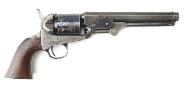 Rare Engraved Colt 1851 Navy