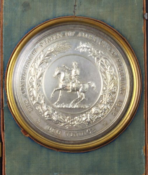 Confederate States of America Great Seal Medallion / SOLD