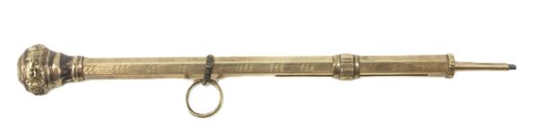 Gold Civil War-Era Officer’s Mechanical Lead Pencil / SOLD