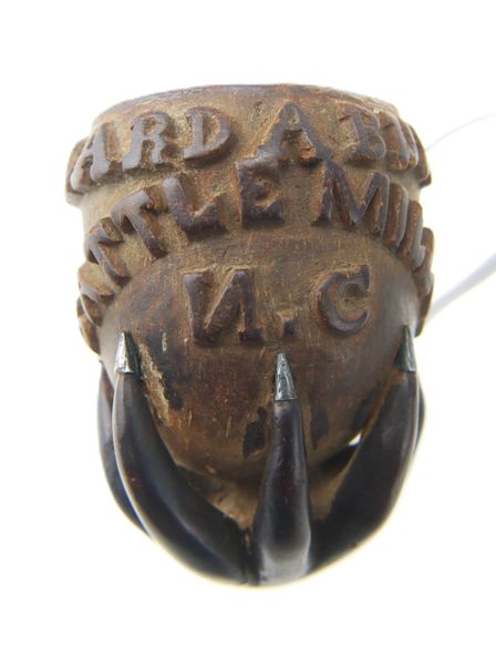 High-Relief Carved Civil War Soldier’s Pipe Bowl