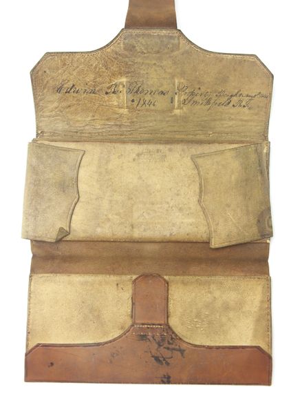 Leather Wallet (Dated 1846)