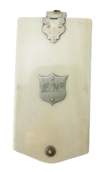 Ivory Day Planner, Charles Weckerle Battery E, 2nd U.S. Light Artiller