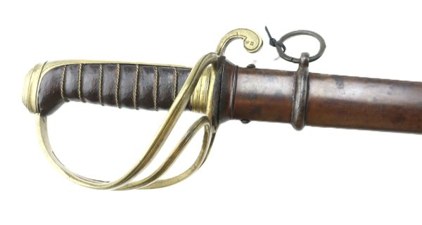 1837-Dated Ames Model 1833 Dragoon Saber
