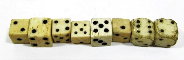 Pair of Civil War Bone Dice