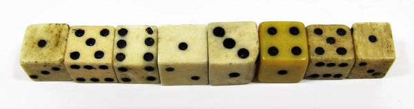 Pair of Civil War Bone Dice