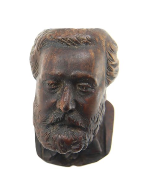 Wooden Figural Pipe Bowl – Robert E. Lee