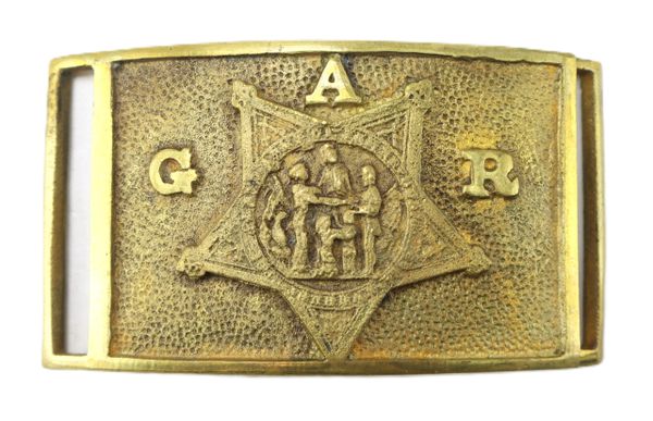 Grand Army of the Republic (G.A.R.) Belt Buckle with Keeper