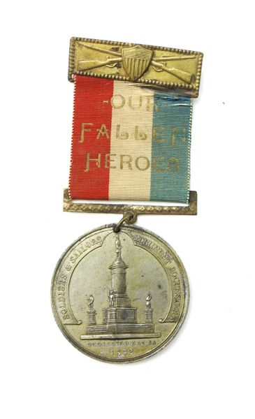 1909 Rochester, NY Soldiers and Sailors Monument Dedication Medal – “Our Fallen Heroes”