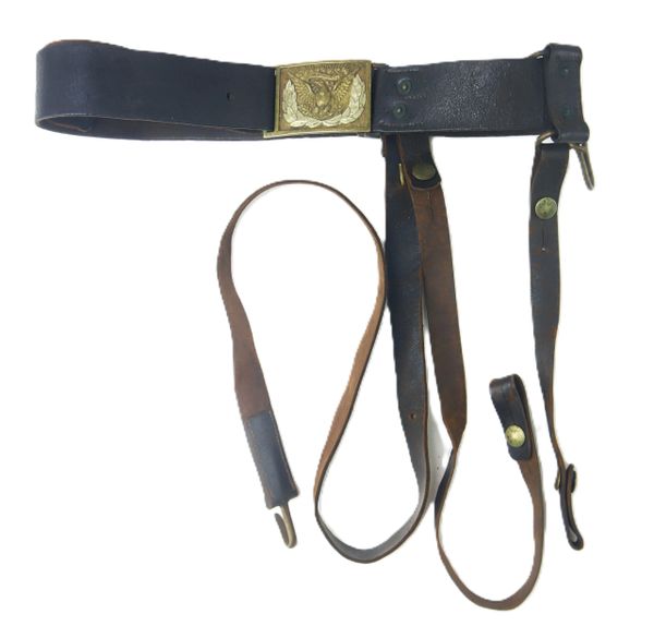 U.S. Army Model 1851 Officer’s Sword Belt Complete with Over-the-Shoulder Strap
