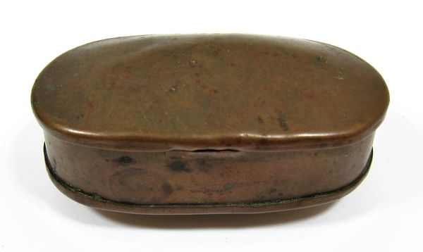 Civil War Brass Snuff Box / SOLD