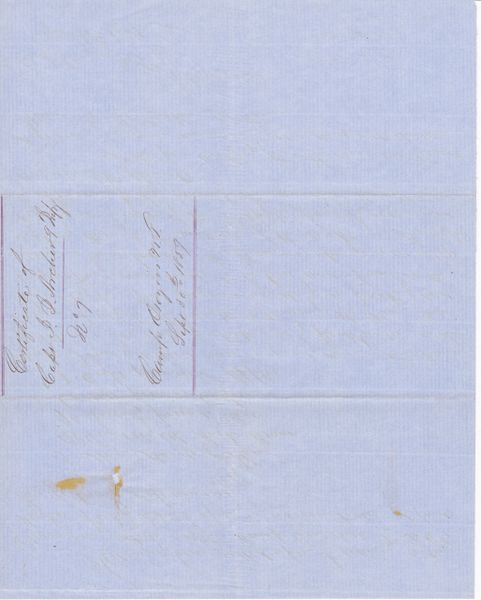 Confederate General James J. Archer's Commissary Report Signed With Certificate of Authenticity / SOLD