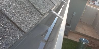 Gutter cleaning gutter washing gutter wash rain catcher 