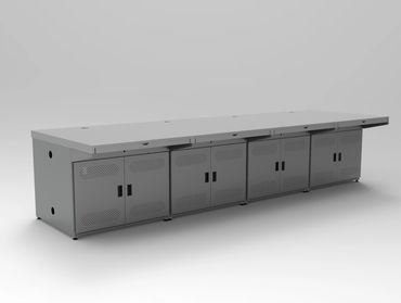 Metal consoles 