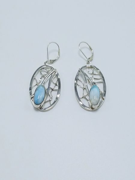 Larimar Earrings