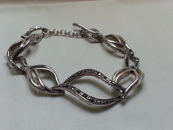 Marcasite Sterling Silver Bracelet