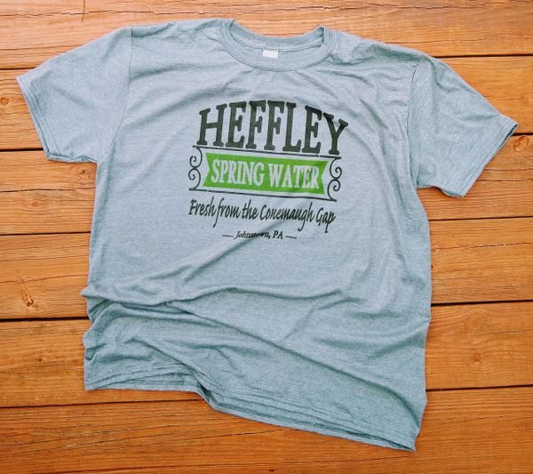 Heffley Springs Johnstown PA shirt Spring water Conemaugh Gap