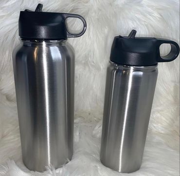 32 oz Water Bottle & 18 oz Water Bottle