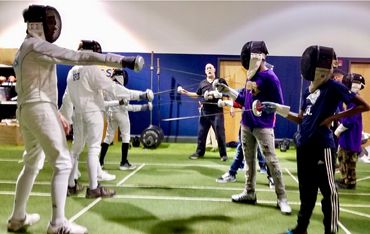 DFC fencing practice