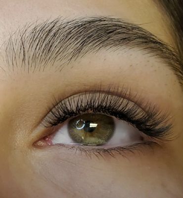 Volume eyelash extensions 