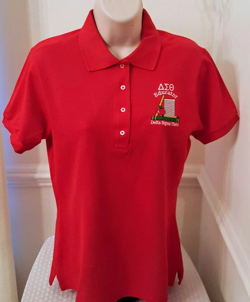 Delta Sigma Theta Kleding Dameskleding Tops & T-shirts Polos Under Armour Moisture Wicking Polo 