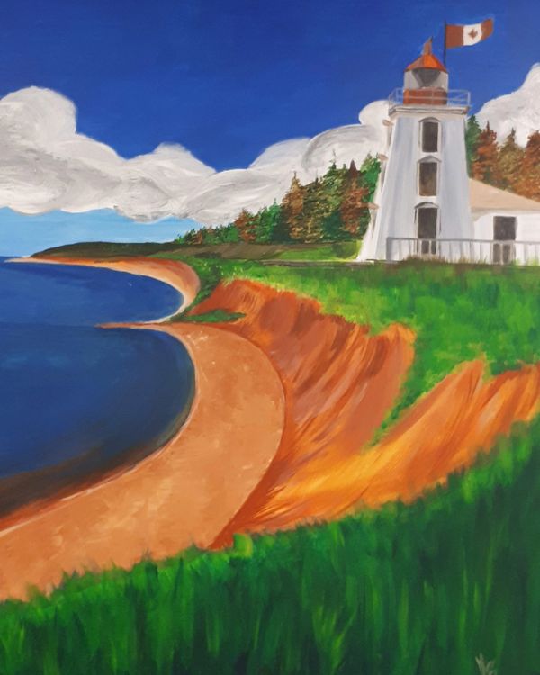 A lighthouse in Prince Edward Island, Canada