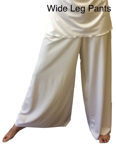 White (maximum stretch) Dance Pants